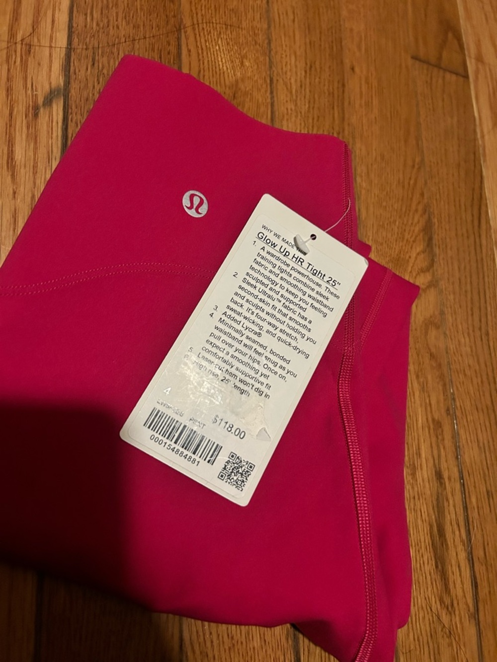 lululemon athletica Pink Glow Up HR Tight 25"